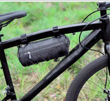 2.5L Bike Front Tube Bag – Large Capacity Handlebar Storage with Shoulder Strap for Road & Mountain Bikes