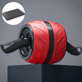 Ab Roller with Knee Mat – Core Workout Equipment for Home Gym & Strength Training