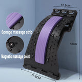 YBAM Lumbar Stretcher Device – Spine Correction & Back Opener Pillow for Lower Back Pain Relief, Yoga & Chiropractic Support