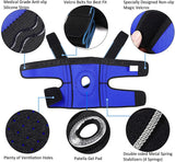 Knee Braces for Pain Men & Women with Patella Gel Pad Side Stabilizers, Arthritis, Meniscus Tear, ACL, Relief, Running