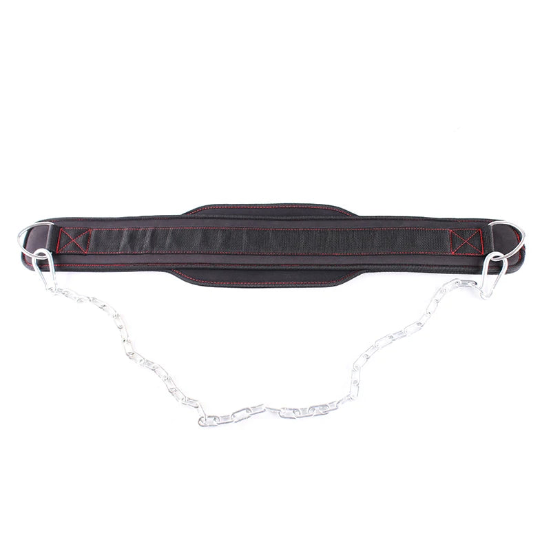 EVA Dip Belt with Chain – Pull-Up & Strength Training Belt for Weightlifting, Squats & Powerlifting Support