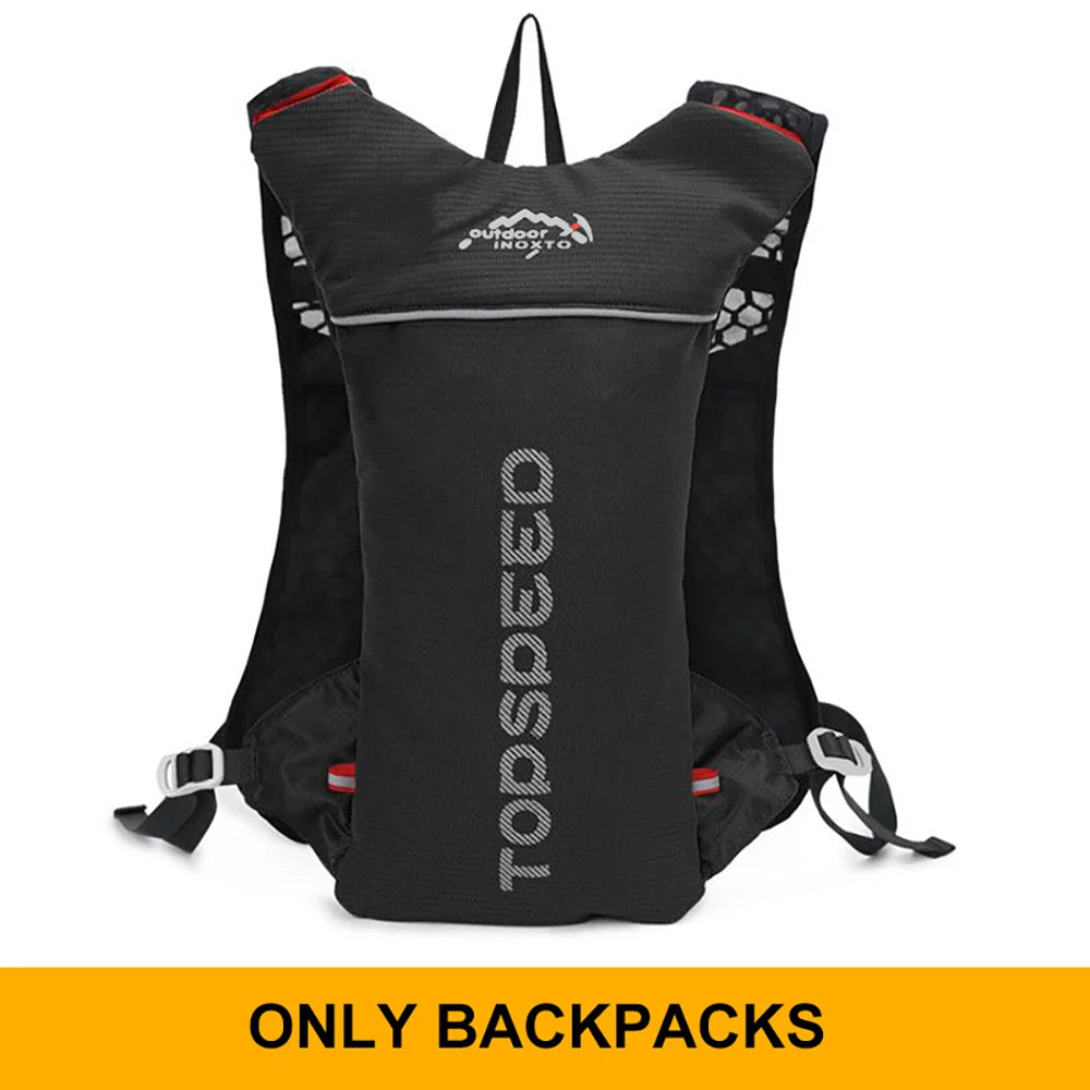 5L Ultralight Hydration Backpack – Breathable Running Vest with 500ML Water Bottles for Trail Running, Cycling & Marathons