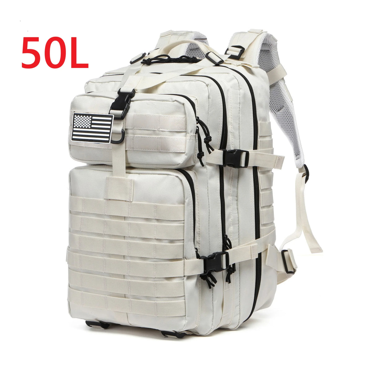 25L/50L Waterproof Tactical Outdoor Backpack – Rugged 1000D Nylon for Trekking, Fishing & Hunting
