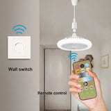 Smart Remote Control Ceiling Fan With LED Light