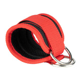 Gym Ankle Straps for Cable Machines – Double D-Ring Adjustable Neoprene Padded Cuffs for Leg, Glute & Abductor Workouts