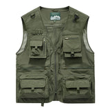 Men’s Multipocket Outdoor Vest – Lightweight & Breathable Waistcoat for Summer Hiking, Fishing & TravelMesh Vest Men Fisherman Vest