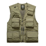 Men’s Multipocket Outdoor Vest – Lightweight & Breathable Waistcoat for Summer Hiking, Fishing & TravelMesh Vest Men Fisherman Vest
