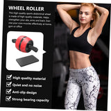 Ab Roller with Knee Mat – Core Workout Equipment for Home Gym & Strength Training