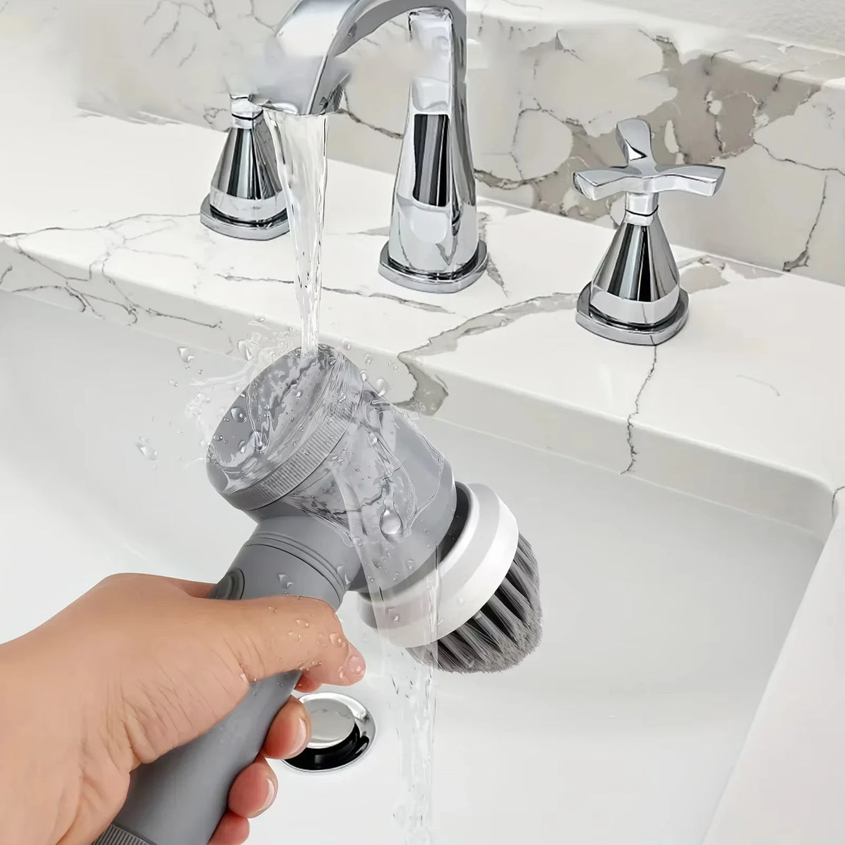 Xiaomi Electric Spin Scrubber with 6 Replaceable Brush Heads