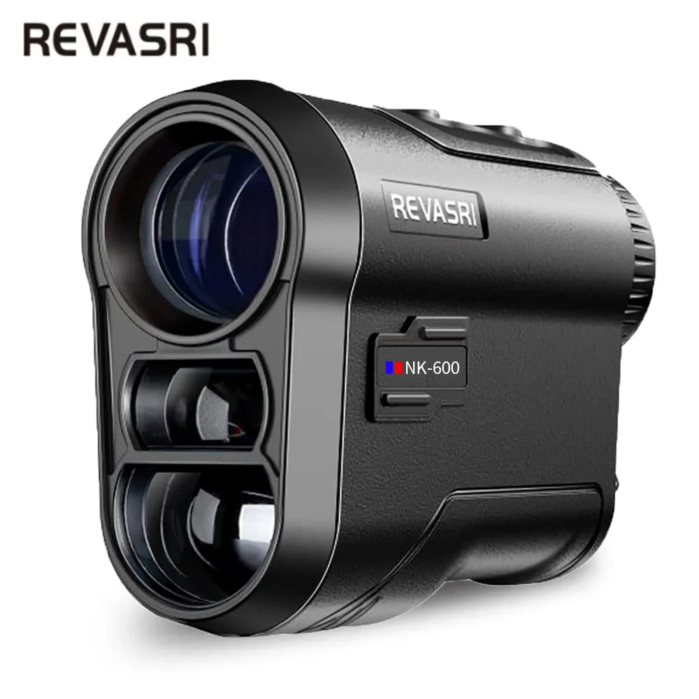 Golf Laser Rangefinder – 600M Rechargeable Range Finder with Slope, Flag Lock & Vibration