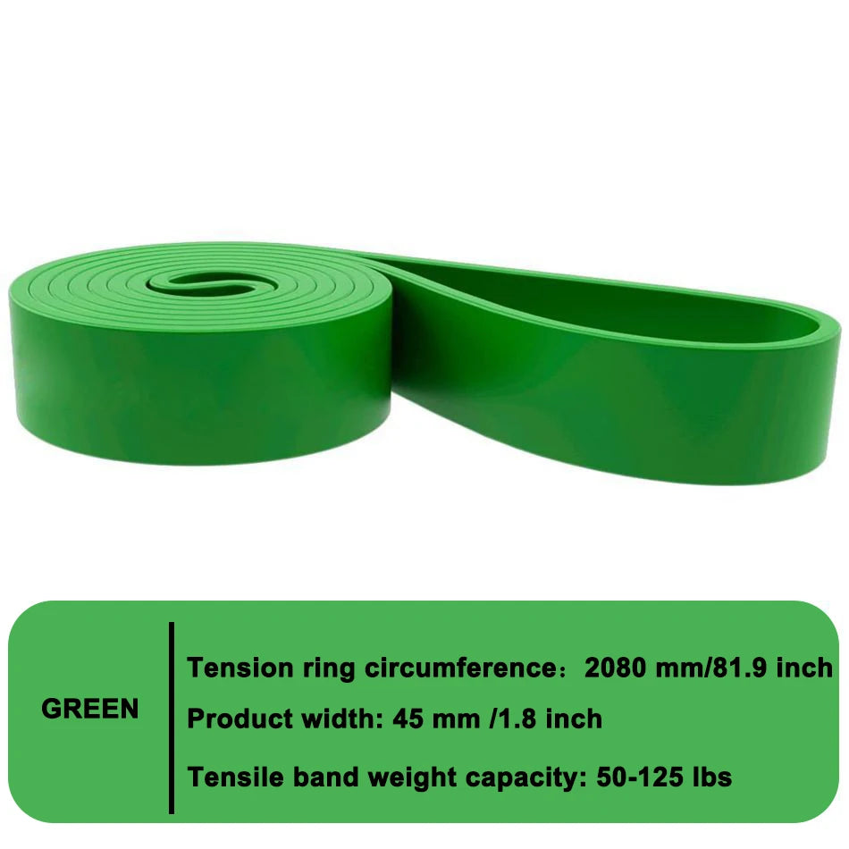 Elastic Resistance Bands – Heavy-Duty Training Bands for Pull-Ups, CrossFit, Yoga & Home Fitness