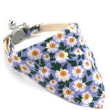 Adjustable Little Daisy Dog Neck Scarf for your Cute Puppy