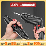 Household Electric Drill Rotated Cordless Screwdriver