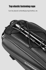 10L Waterproof Bicycle Rear Seat Bag – Large Rack Saddlebag & Shoulder Bag