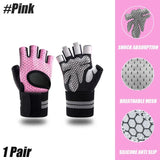 Weightlifting Gloves with Wrist Support – Gym Workout Gloves for Heavy Exercise, Bodybuilding, CrossFit & Fitness Training