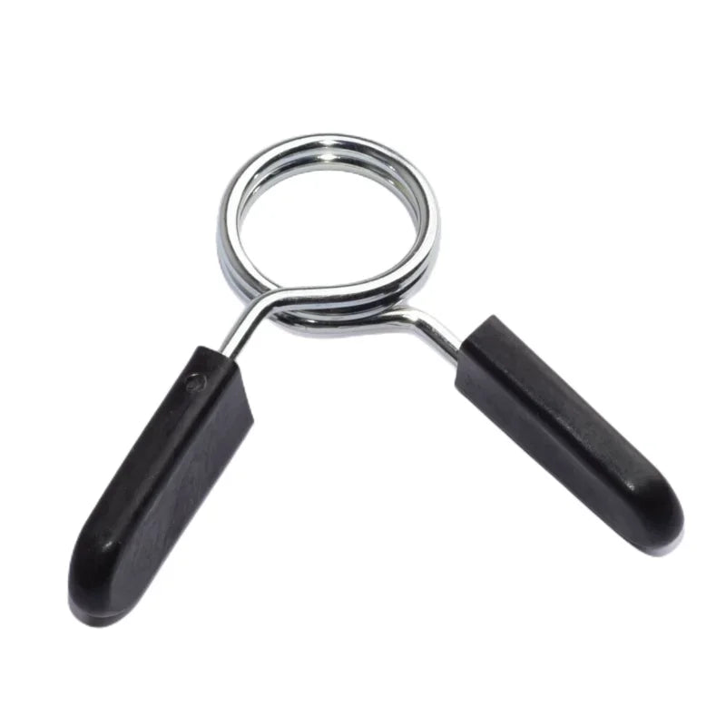 Barbell Clamp Spring Collar Clips – Standard Barbell & Dumbbell Lock for Gym Weightlifting