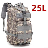 25L/50L Waterproof Tactical Outdoor Backpack – Rugged 1000D Nylon for Trekking, Fishing & Hunting
