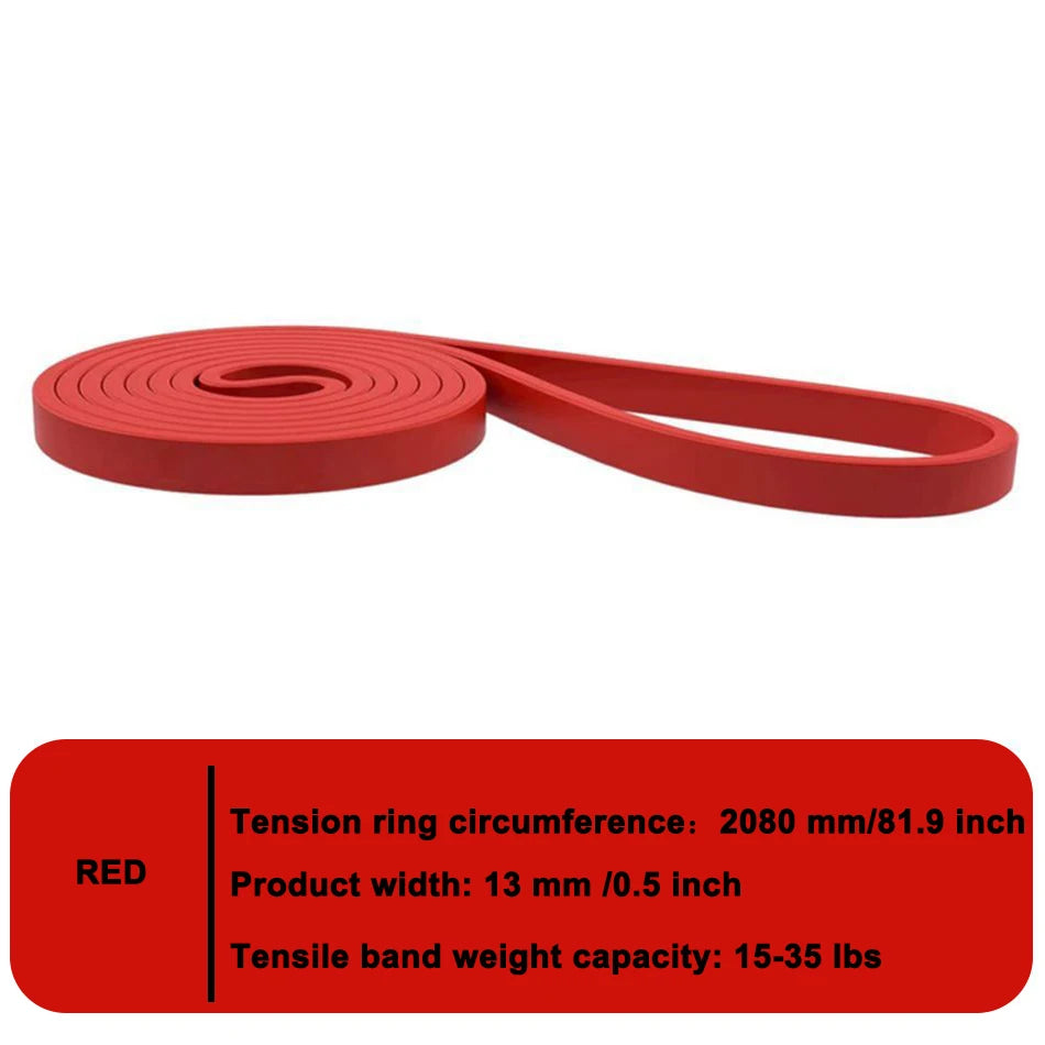 Elastic Resistance Bands – Heavy-Duty Training Bands for Pull-Ups, CrossFit, Yoga & Home Fitness
