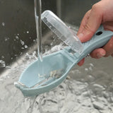 Fish Scale Grille Scraper – Fish Cleaning Tool with Protective Cover for Kitchen & Carp Fishing