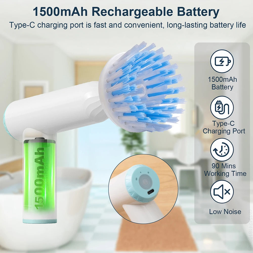 Household Electric Cleaning Brush