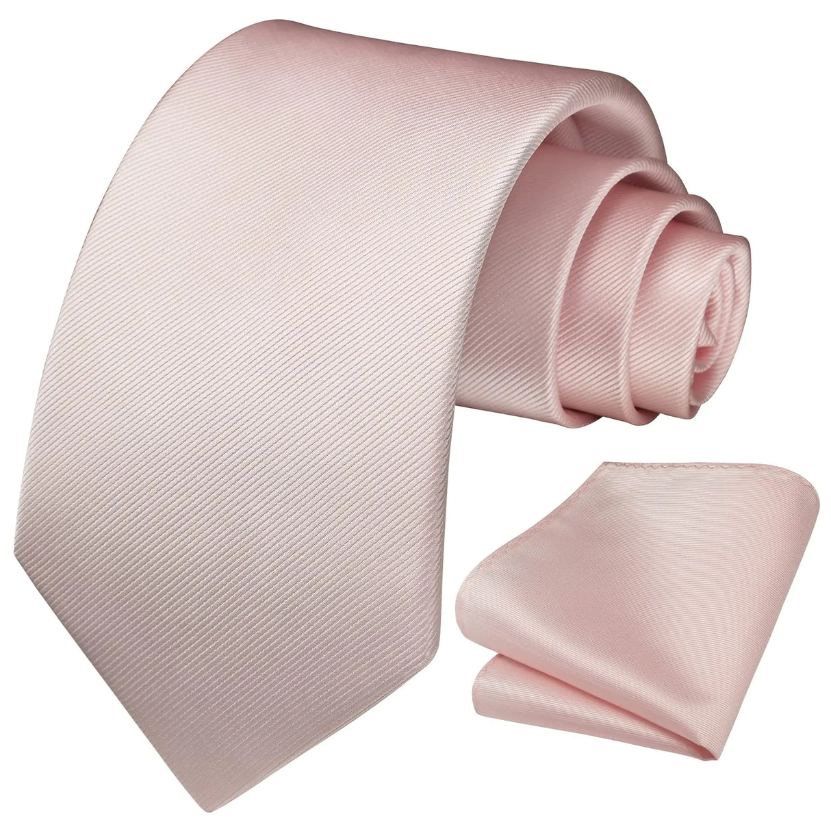 Men Formal Necktie with Pocket Square Set